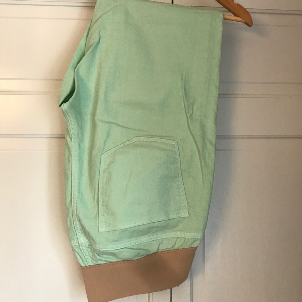 Gap Maternity Mint Green Slim Leg Jean